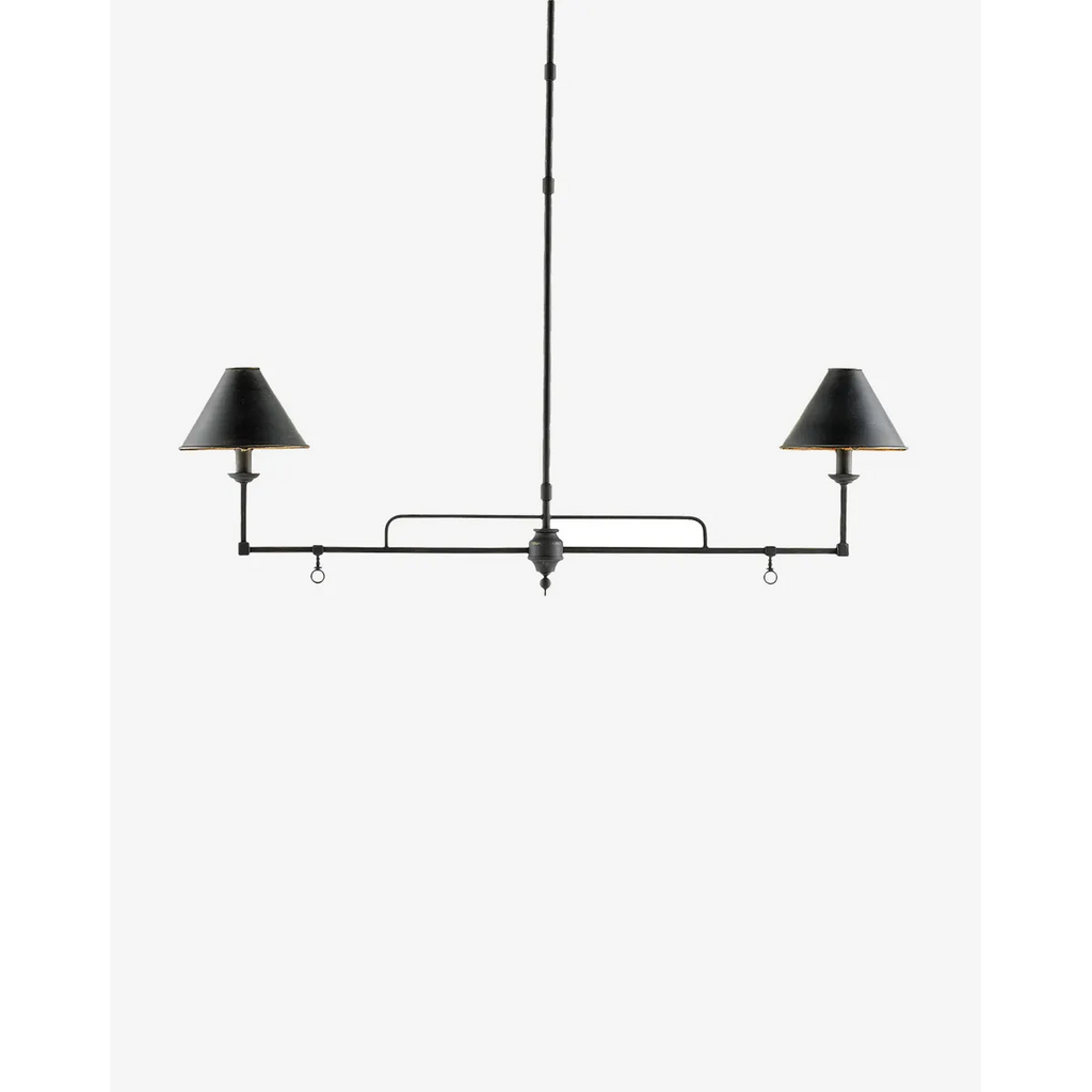 Prosperity Rectangular Chandelier luxury linear chandelier by Josenart