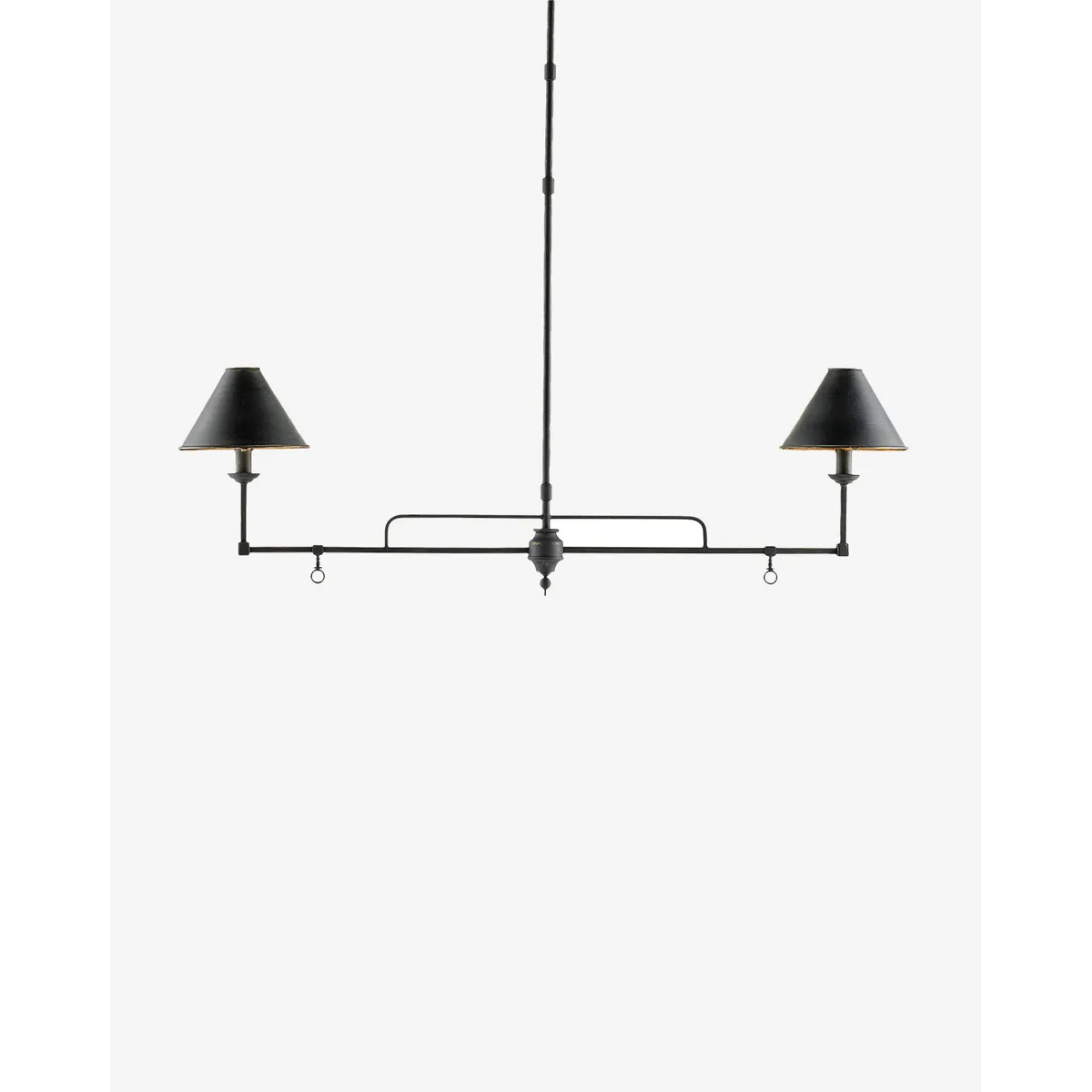 Prosperity Rectangular Chandelier luxury linear chandelier by Josenart