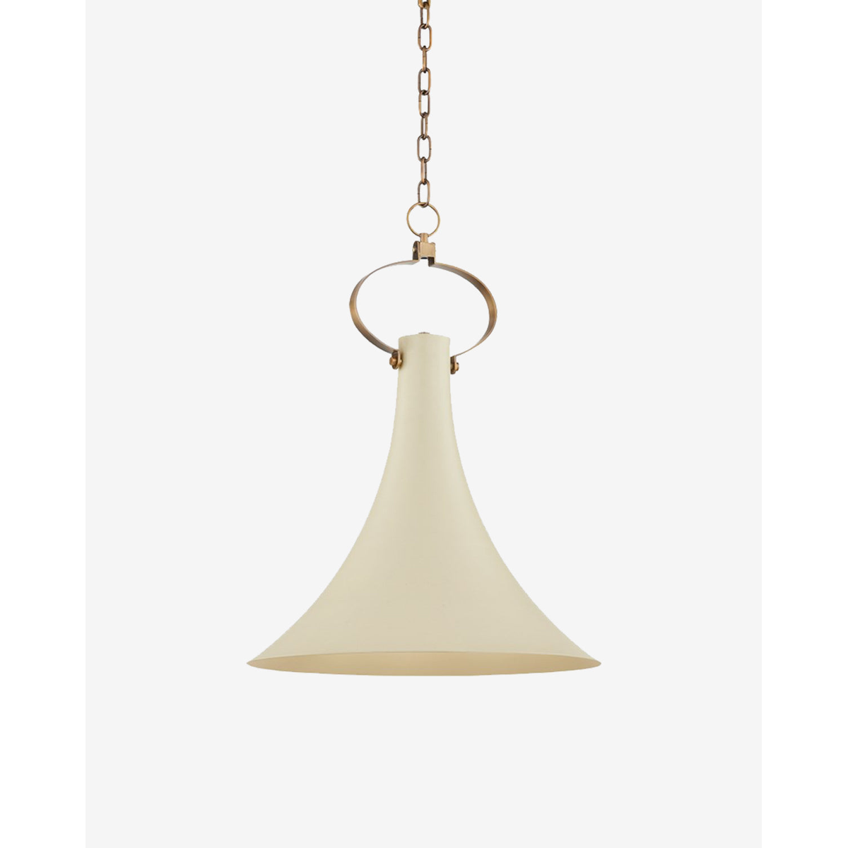 Radcliff Pendant industrial cage hanging light with warm filament glow over kitchen island