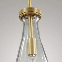 Rain Drops 3 Lights Cord Round Chandelier – view 13