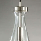 Rain Drops 3 Lights Cord Round Chandelier