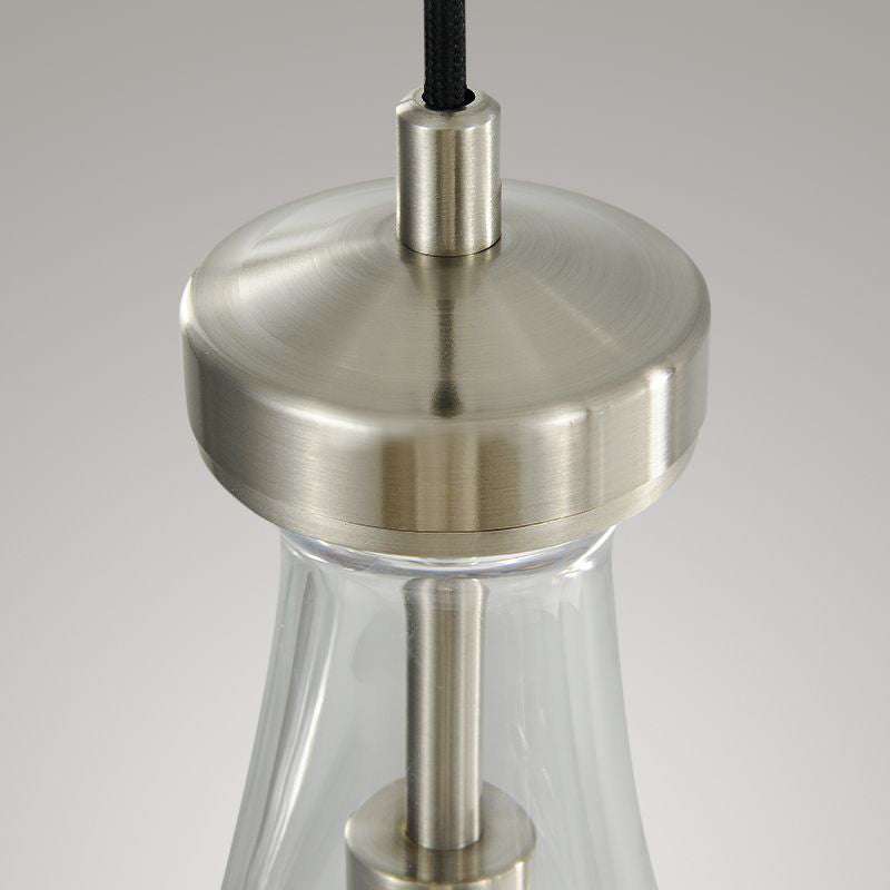 Rain Drops 3 Lights Rectangular Chandelier - Enchanting Glow & Modern Elegance