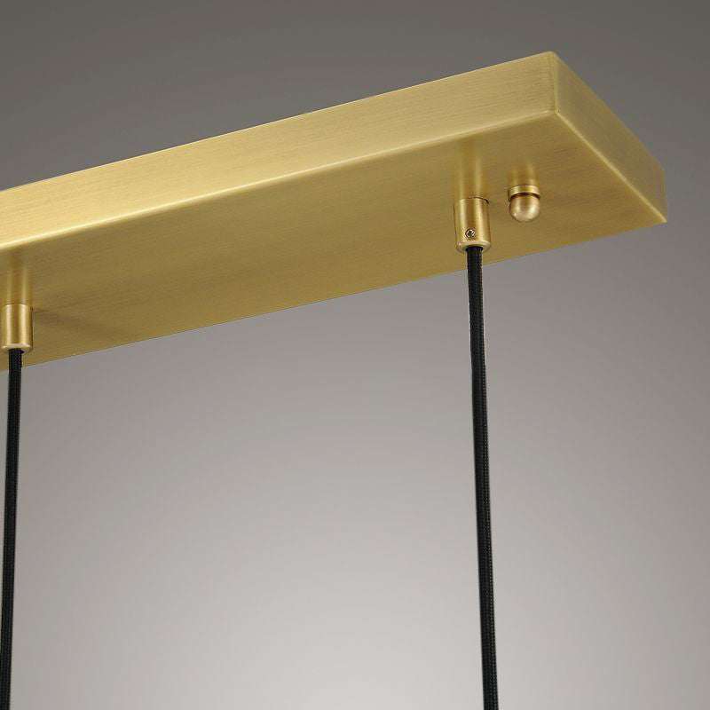 Rain Drops 3 Lights Rectangular Chandelier - Enchanting Glow & Modern Elegance