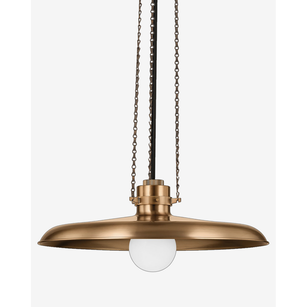 Rainhill Pendant — Dome Hanging Light with Warm Focused Downlight