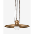 Rainhill Pendant — Dome Hanging Light with Warm Focused Downlight