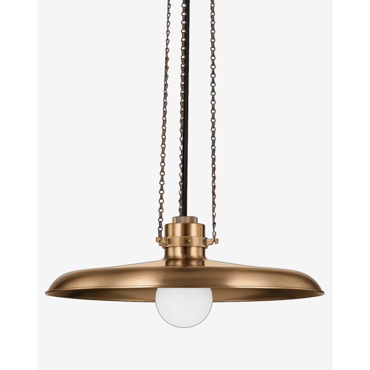 Rainhill Pendant — Dome Hanging Light with Warm Focused Downlight