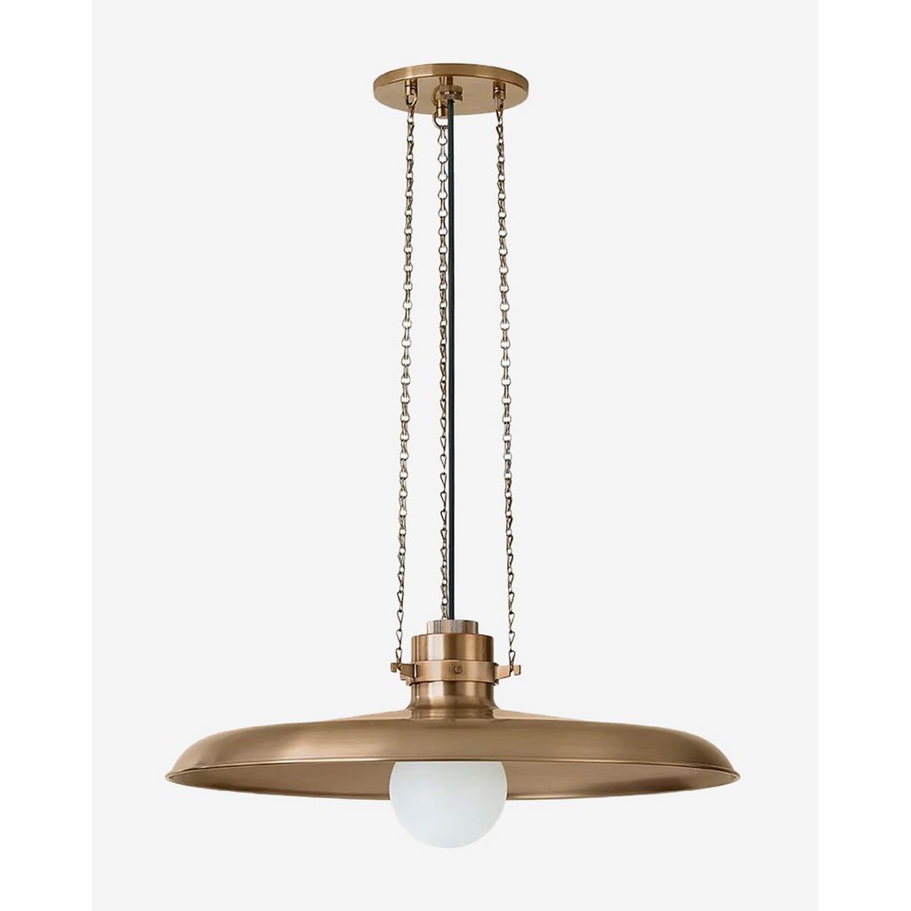 Rainhill Pendant — Dome Hanging Light with Warm Focused Downlight