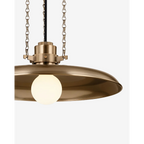 Rainhill Pendant — Dome Hanging Light with Warm Focused Downlight