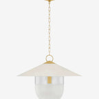 Ressi Pendant — Minimalist Glass Hanging Light with Soft Diffused Glow