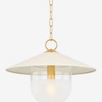 Ressi Pendant — Minimalist Glass Hanging Light with Soft Diffused Glow