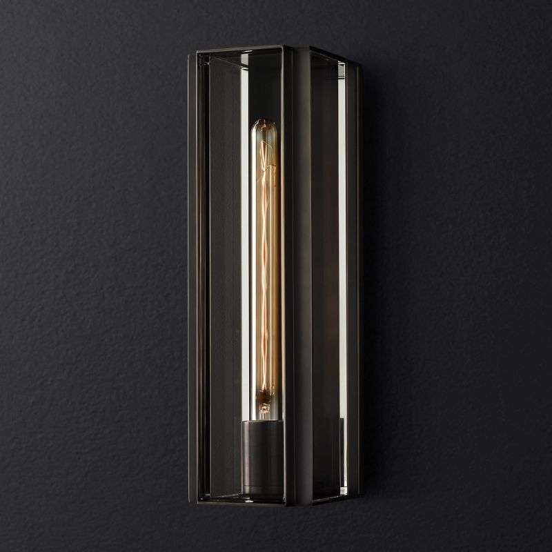 Rosewood Wall Sconce - Blends Natural Wood Warmth With Modern Design.