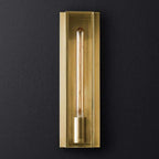 Rosewood Wall Sconce - Blends Natural Wood Warmth With Modern Design.