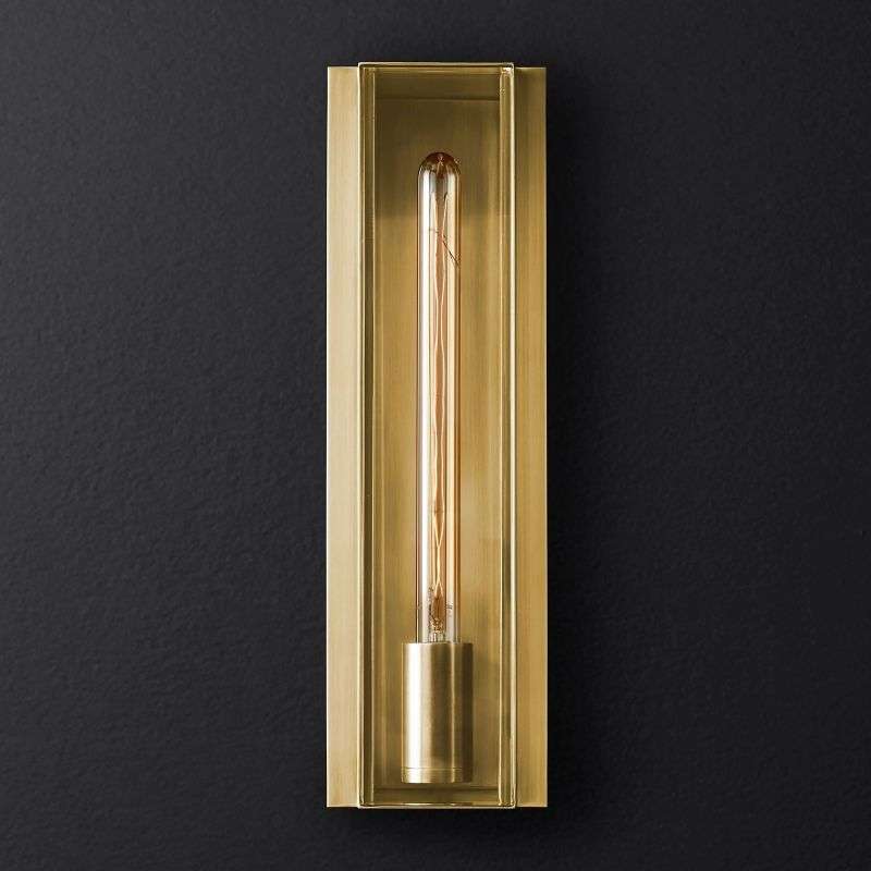 Rosewood Wall Sconce - Blends Natural Wood Warmth With Modern Design.