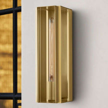 Rosewood Wall Sconce - Blends Natural Wood Warmth With Modern Design. – view 2
