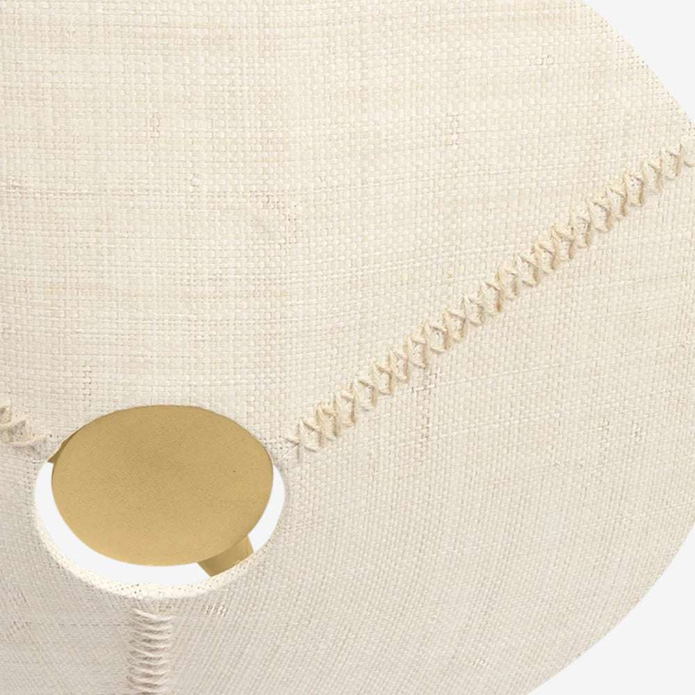 Salisbury Mills Flush Mount - Hudson Valley Lighting Woven Fabric Ceiling Light