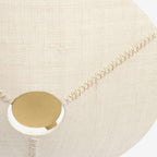 Salisbury Mills Flush Mount - Hudson Valley Lighting Woven Fabric Ceiling Light