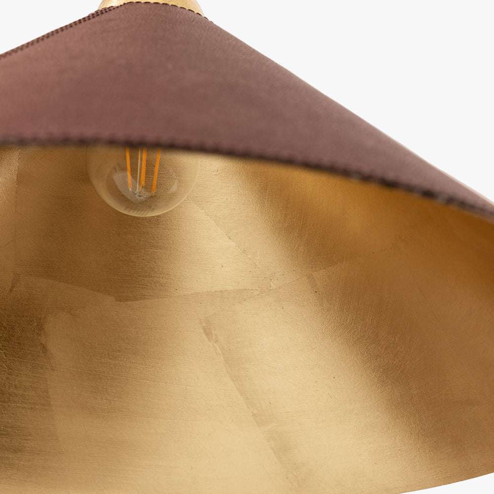 Scarlett Pendant — Jewel-Toned Hanging Light with Bold Warm Glow