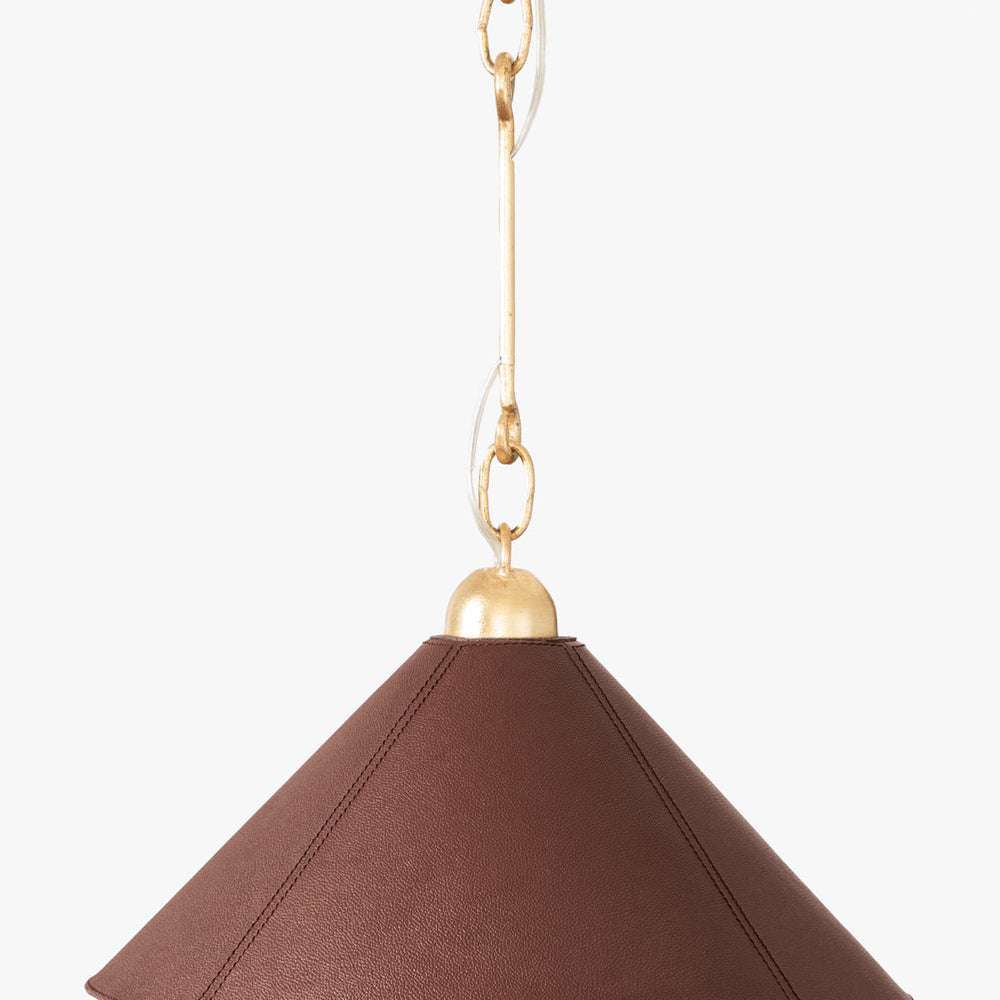 Scarlett Pendant — Jewel-Toned Hanging Light with Bold Warm Glow