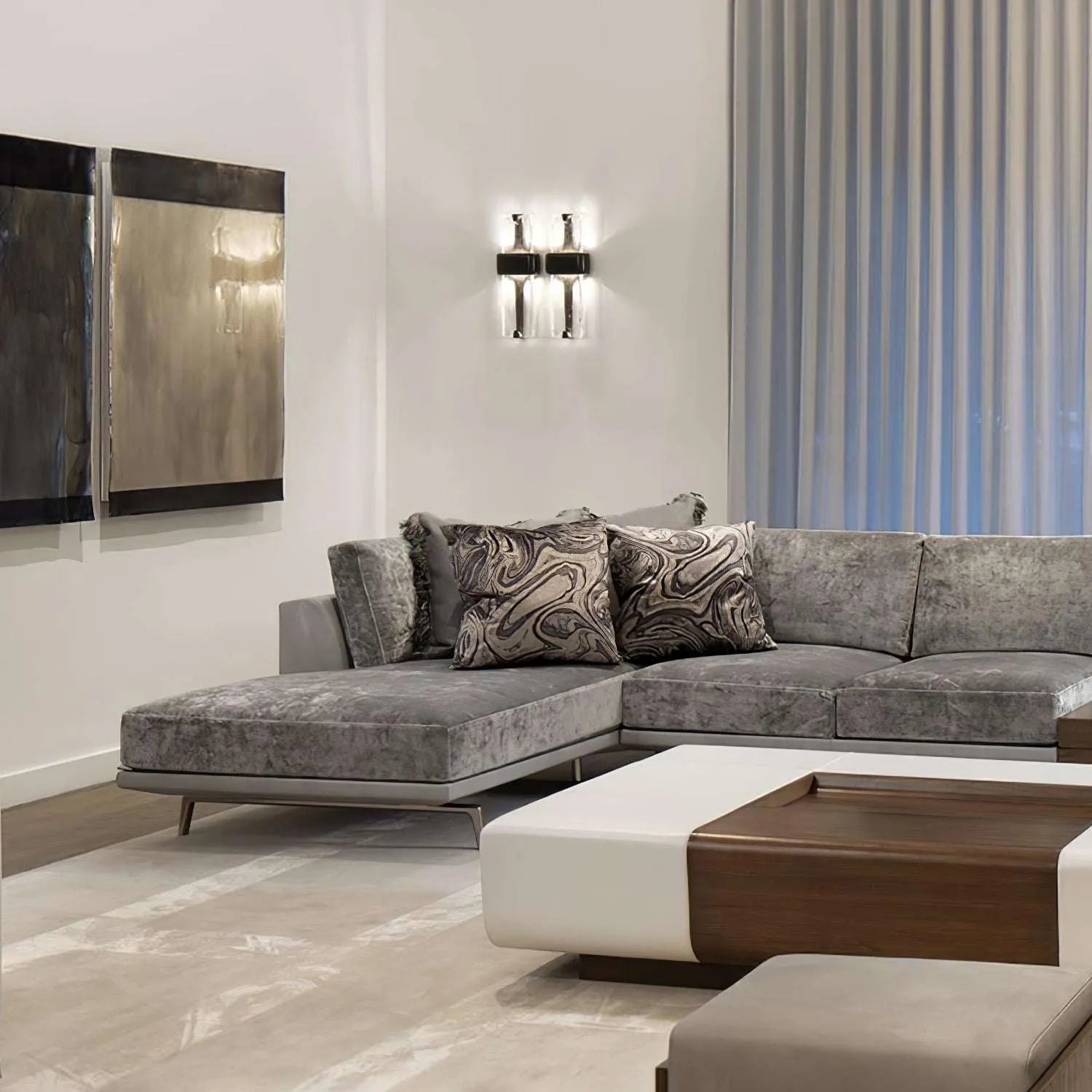 Vesta Wall Lamp - Sculptural Wall Light