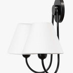 Wainwright Double Swoop Sconce -  Elegant Dual-Arm Wall Light