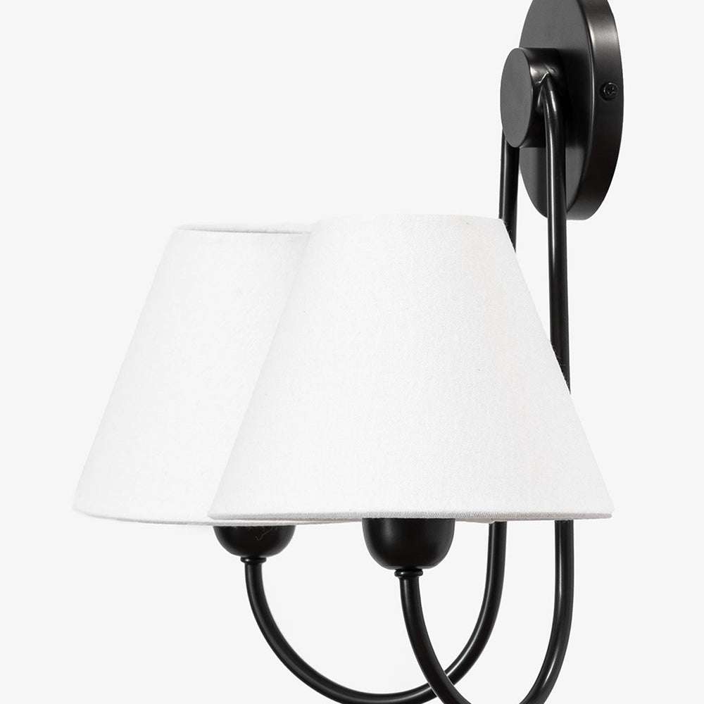 Wainwright Double Swoop Sconce -  Elegant Dual-Arm Wall Light