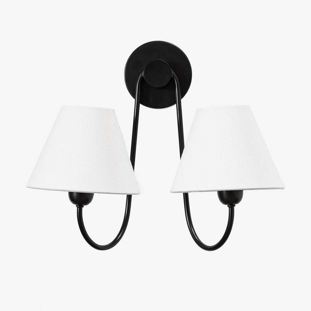 Wainwright Double Swoop Sconce -  Elegant Dual-Arm Wall Light