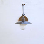brass wall sconce