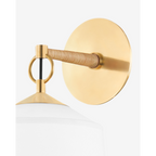 White Plains Wall Sconce — Clean-Lined Wall Light with Warm Even Glow