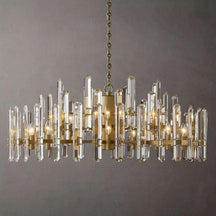 Bonnington Round Chandelier 48" - Classic Elegance & Radiant Ambiance – view 7