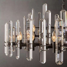 Bonnington Round Chandelier 48" - Classic Elegance & Radiant Ambiance – view 11