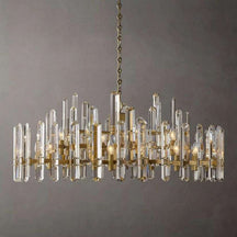 Bonnington Round Chandelier 48" - Classic Elegance & Radiant Ambiance – view 12
