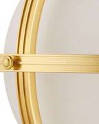 modern ring globe pendant