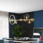 Glass Ball Modern Kitchen Island Lighting – Kitchen Light Fixtures - View 4