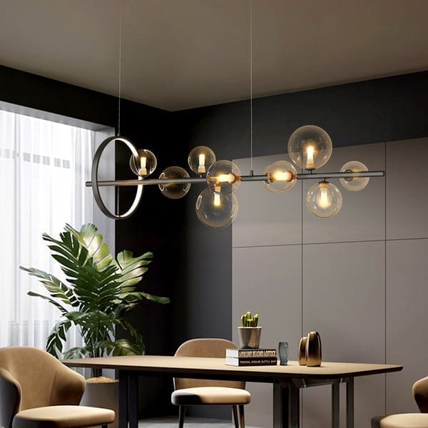 Glass Ball Modern Kitchen Island Lighting – Kitchen Light Fixtures