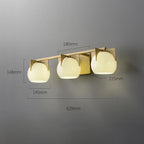 brass vanity light