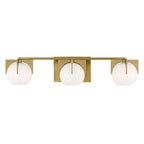 abbott brass vanity light
