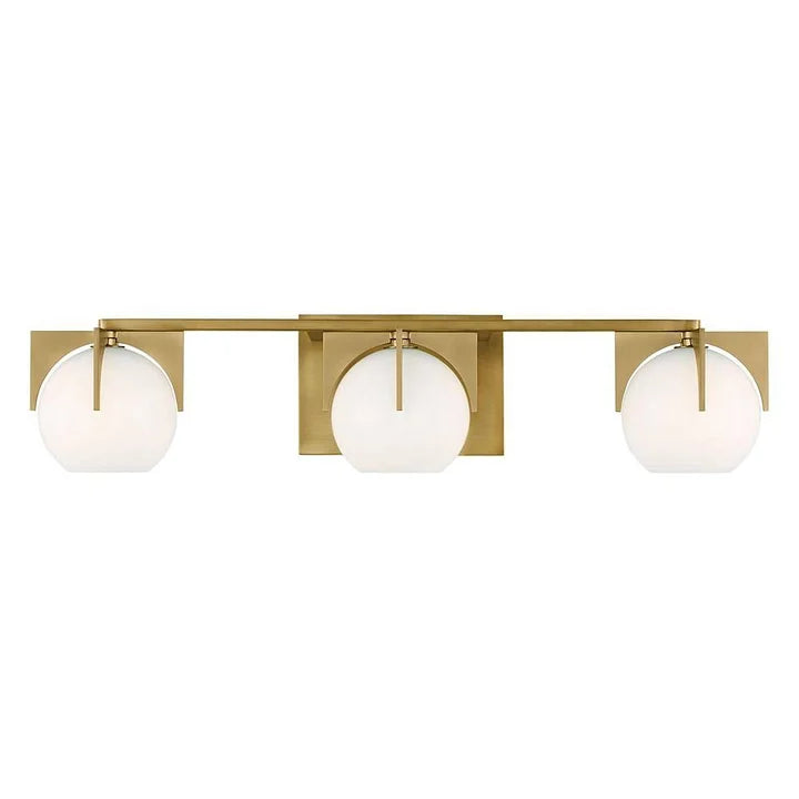 abbott brass vanity light