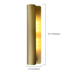 modern brass sconce
