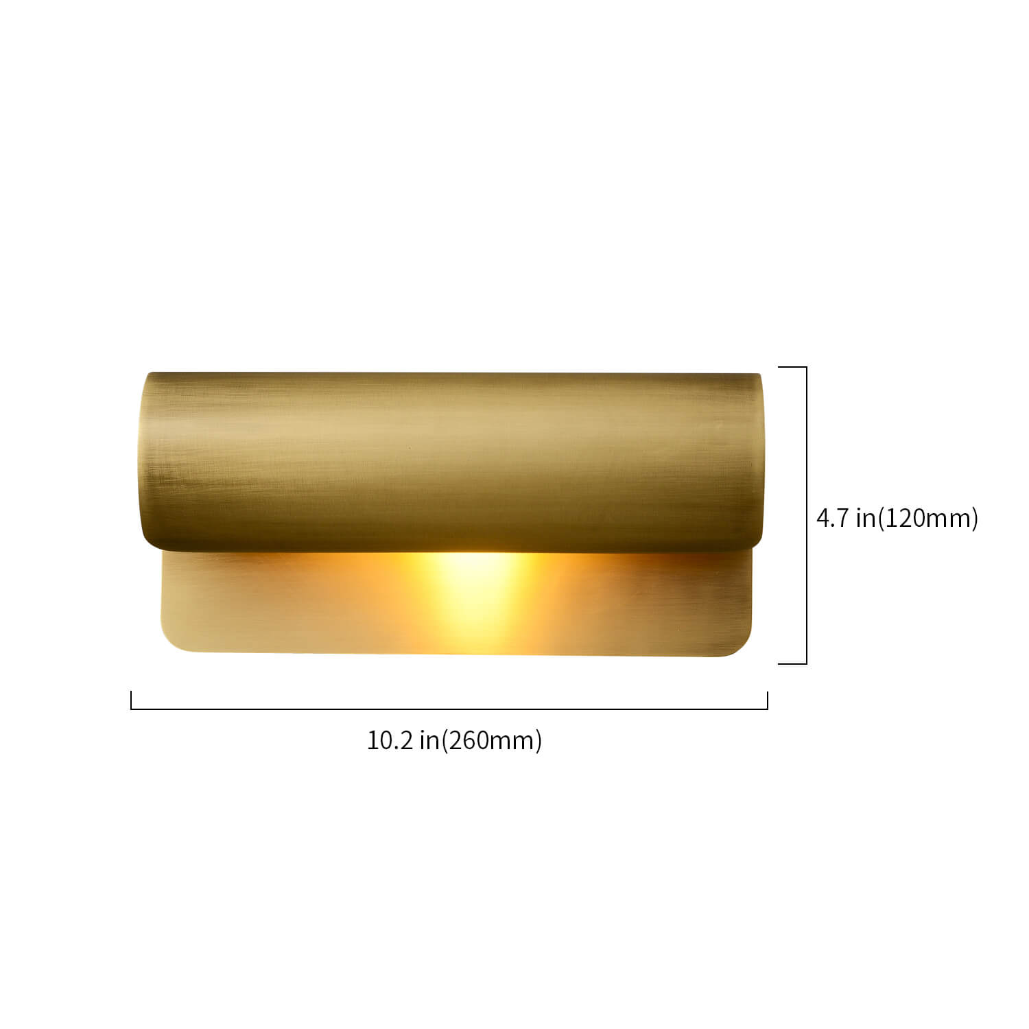 brass sconce light