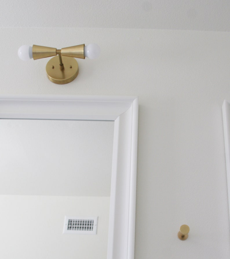 elegant brass fixtures