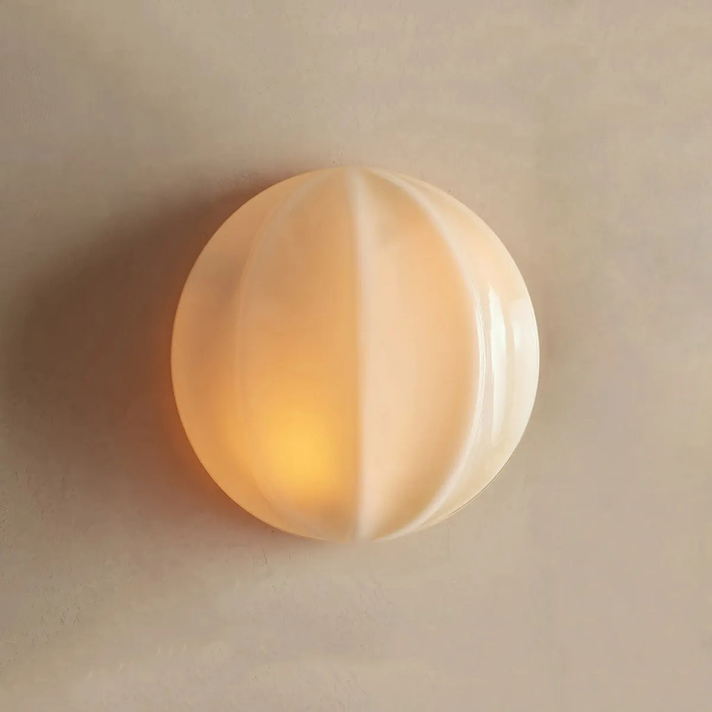 agnes clamshell sconce