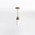 Modern Alabaster Brass Chandelier | Soft Ambient Home Lighting