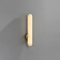 Alabaster Column Wall Light – Vertical Ambient Lamp with Minimalist Design - View 7