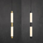 Alabaster Cylindrical Single Pendant | Modern Pendant Lighting