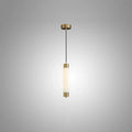 Alabaster Cylindrical Single Pendant | Modern Pendant Lighting