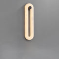 Alabaster Elliptical Wall Lamp – Gradual Fade Glow with Modern Design