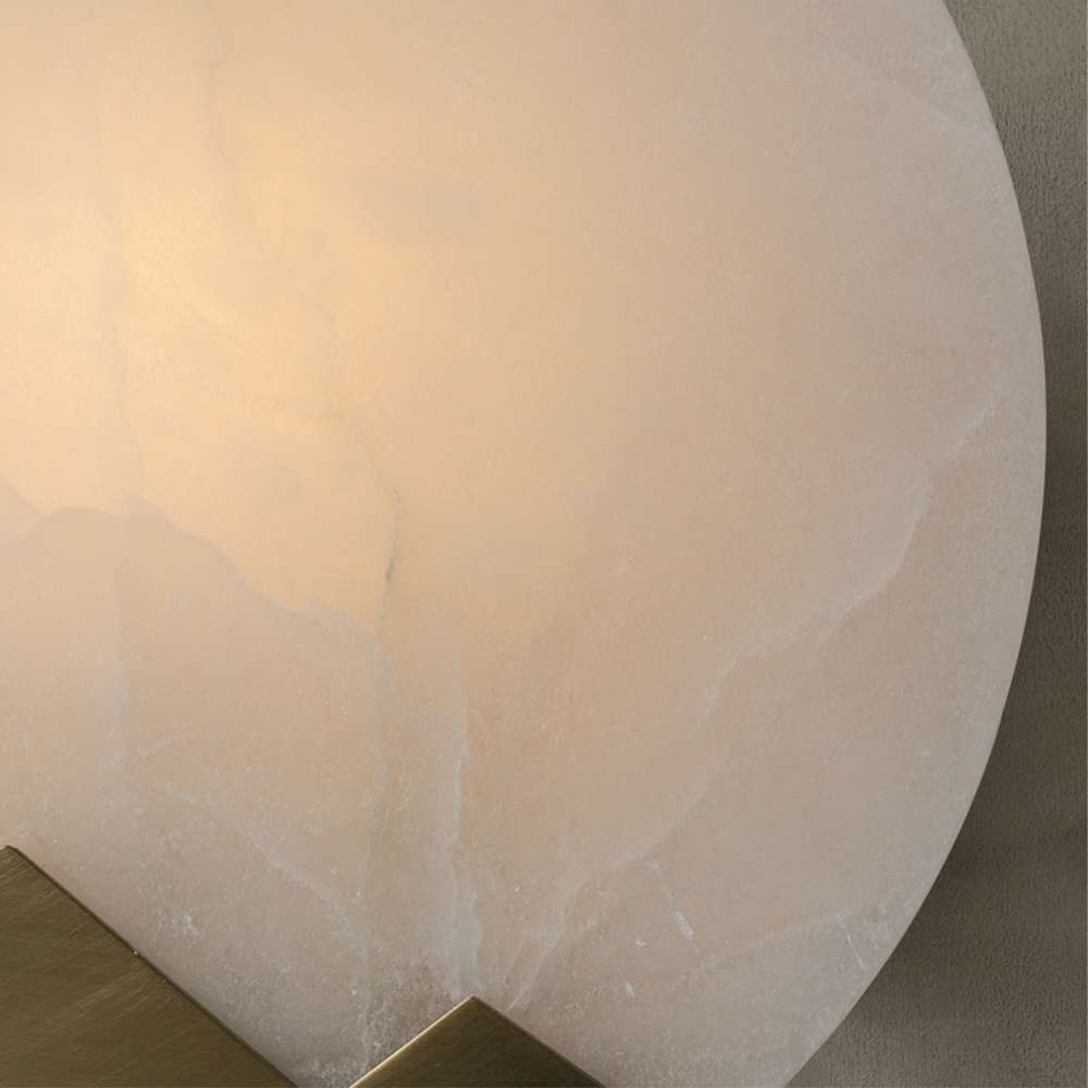 natural stone wall sconce