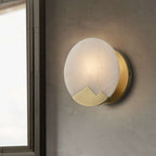 alabaster wall sconce