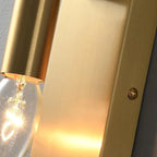 Alabaster Moon Disc Wall Sconce | Brass-Accented Statement Lighting - View 6