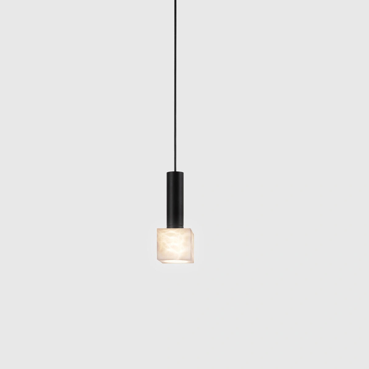 Alabaster Oran Pendant Stone – Minimalist Hanging Light Fixture for Home - View 3
